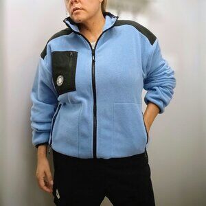 DKNY Sport Full-zip Hybrid Polar Fleece Jacket. Size XL